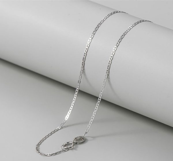 Wholesale 925 Sterling Silver Silver Bead Curb Wheat Chain - Image 2