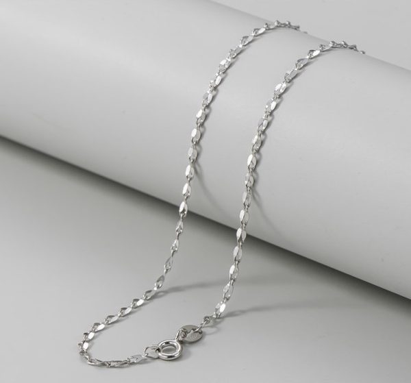 Wholesale 925 Sterling Silver Silver Box Cable Gauge Chain - Image 4