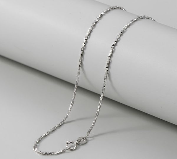 Wholesale 925 Sterling Silver Silver Box Cable Gauge Chain - Image 2