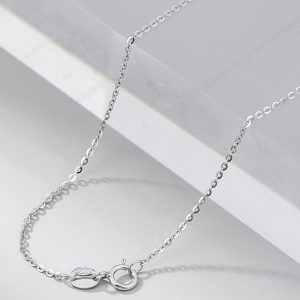 Wholesale 925 Sterling Silver Silver Box Cable Gauge Chain