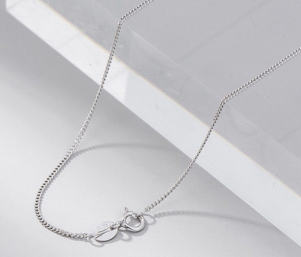 Wholesale 925 Sterling Silver Curb Water-wave Cable Chain - Image 5