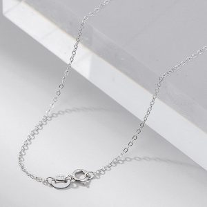Wholesale 925 Sterling Silver Curb Water-wave Cable Chain