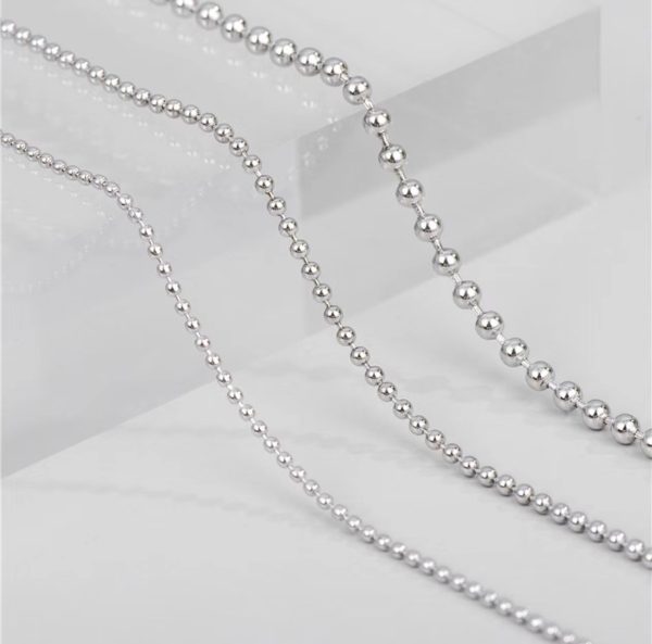 Wholesale 925 Sterling Silver Ball Chain