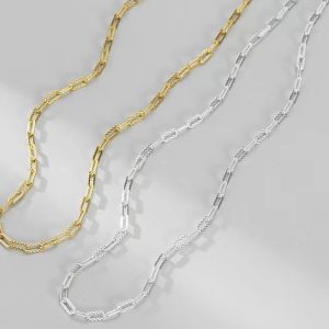 Wholesale 925 Sterling Silver Embroidery Cable Chain