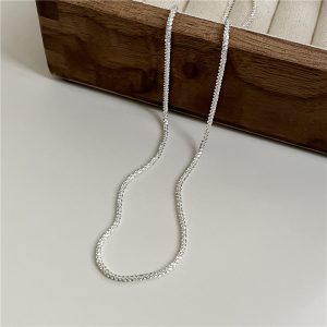 Wholesale 925 Sterling Silver Sparkle Chain
