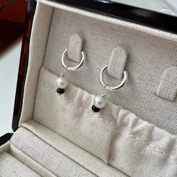 Wholesale 925 Sterling Silver Pearl Set Necklace & earrings - Image 5