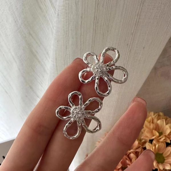 Wholesale 925 Sterling Silver Sunflower Set Necklace ＆ Earrings ＆ Ring - Image 5