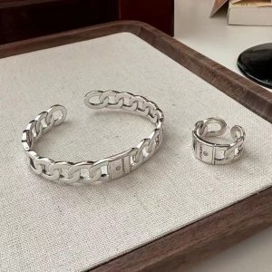 Wholesale 925 Sterling Silver Serendipity Watchband Bangle & Ring