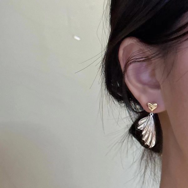 Wholesale 925 Sterling Silver Butterfly Color Separation Earrings - Image 6
