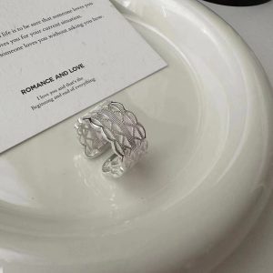 Wholesale 925 Sterling Silver Lace Ring