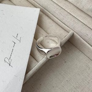 Wholesale 925 Sterling Silver Basic Glossy Ring