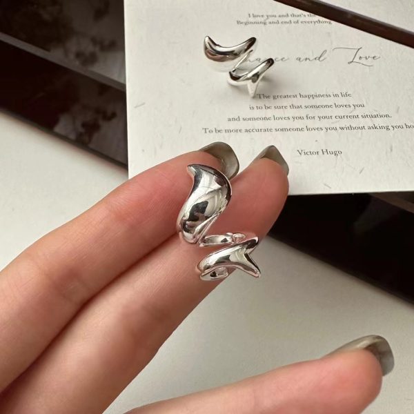 Wholesale 925 Sterling Silver Spiral Earrings - Image 3