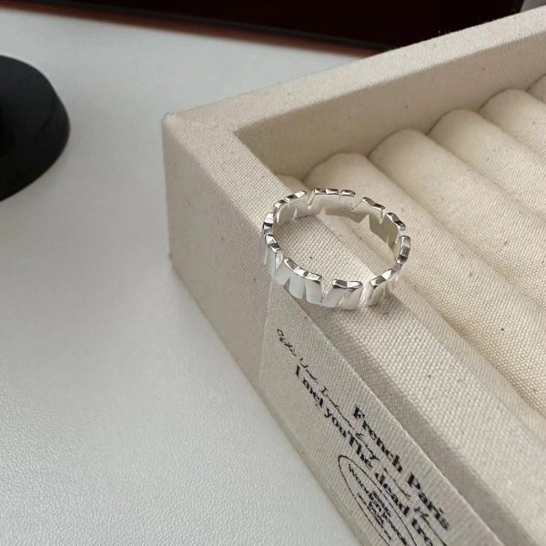 Wholesale 925 Sterling Silver V Open Ring - Image 2