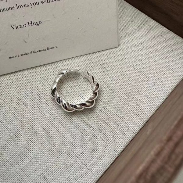 Wholesale 925 Sterling Silver Twist Ring - Image 2