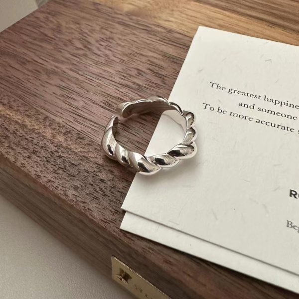 Wholesale 925 Sterling Silver Twist Ring - Image 3