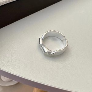 Wholesale 925 Sterling Silver Matte Twist Ring