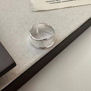 Wholesale 925 Sterling Silver Alphabet Ring