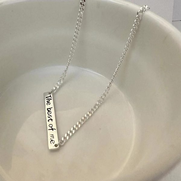 Wholesale 925 Sterling Silver The Best Of Me Necklace - Image 2
