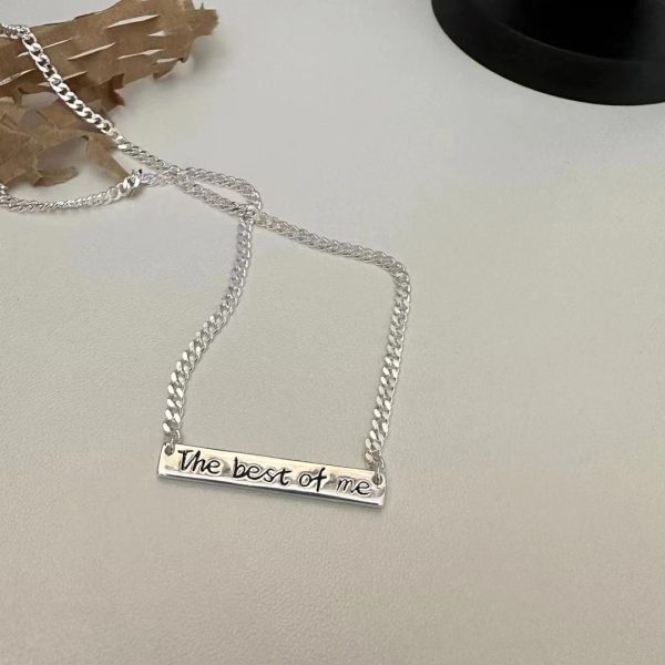 Wholesale 925 Sterling Silver The Best Of Me Necklace