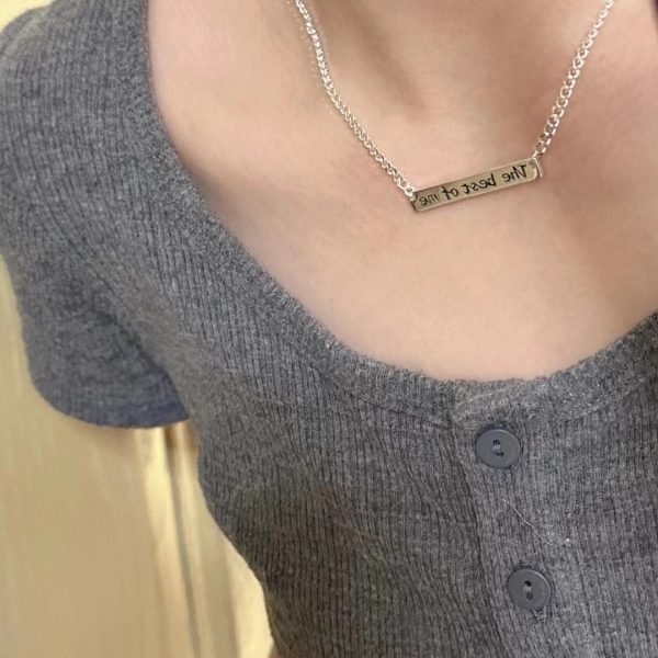 Wholesale 925 Sterling Silver The Best Of Me Necklace - Image 4