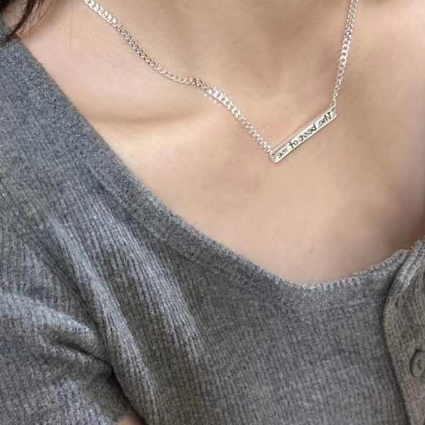 Wholesale 925 Sterling Silver The Best Of Me Necklace - Image 5