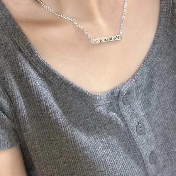 Wholesale 925 Sterling Silver The Best Of Me Necklace - Image 6