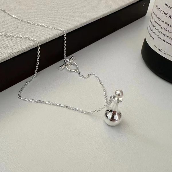 Wholesale 925 Sterling Silver Perfume Bottle Necklace - Image 3