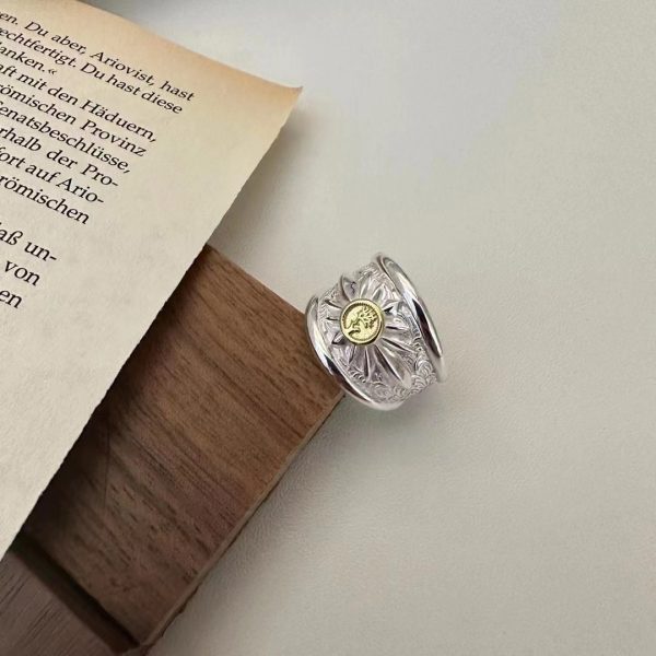 Wholesale 925 Sterling Silver Tree of Life Ring