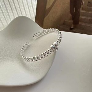 Wholesale 925 Sterling Silver Love Bangle