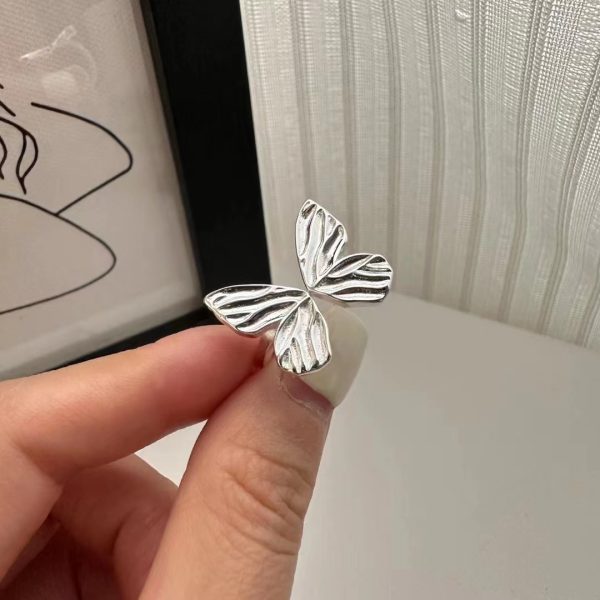 Wholesale 925 Sterling Silver Butterfly Ring - Image 4