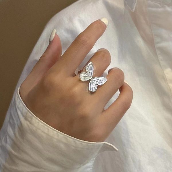 Wholesale 925 Sterling Silver Butterfly Ring - Image 5