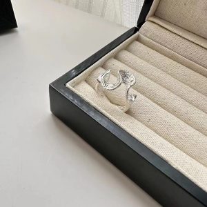 Wholesale 925 Sterling Silver Tanggrass Wave Ring