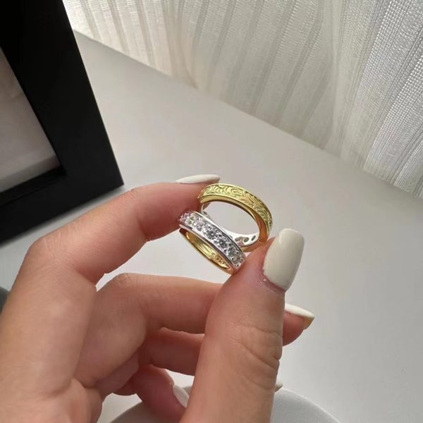 Wholesale 925 Sterling Silver Colorblocking Hoop Earrings - Image 5