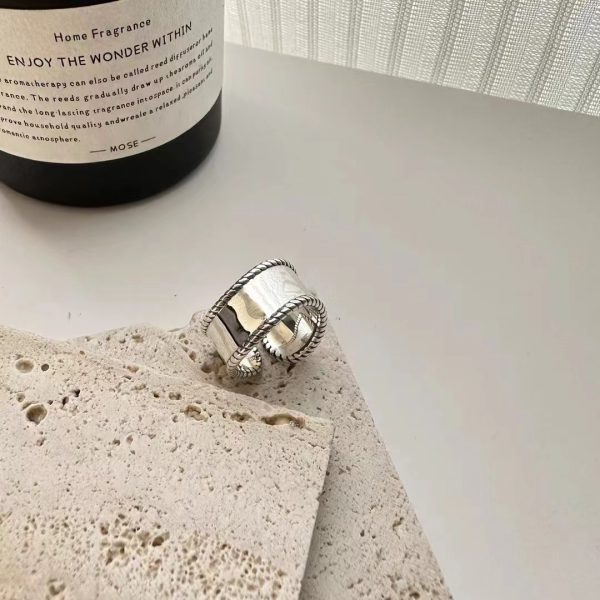 Wholesale 925 Sterling Silver Twist Side Bracelet & Ring & Earrings - Image 3