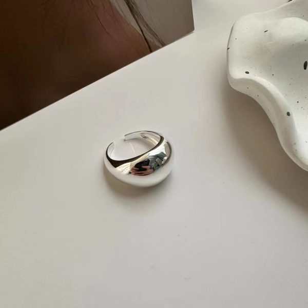 Wholesale 925 Sterling Silver Polished Basic Ring