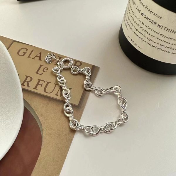 Wholesale 925 Sterling Silver Knots Bracelet - Image 2