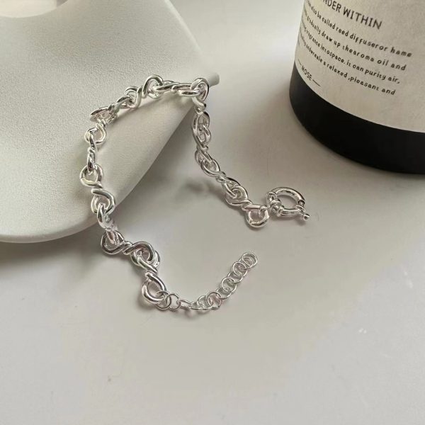 Wholesale 925 Sterling Silver Knots Bracelet - Image 3