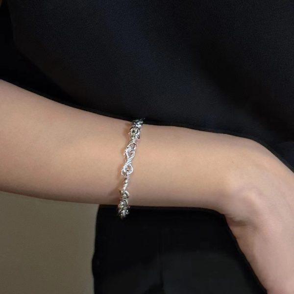 Wholesale 925 Sterling Silver Knots Bracelet - Image 5