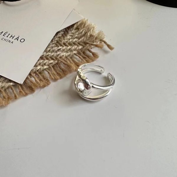 Wholesale 925 Sterling Silver Crossover Ring - Image 2