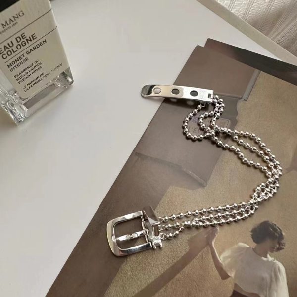 Wholesale 925 Sterling Silver Belt Buckle Bracelet - Image 3