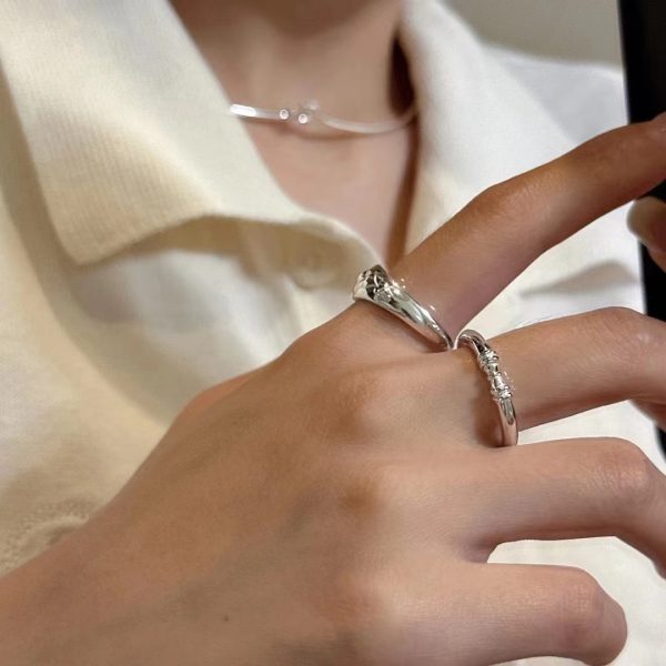 Wholesale 925 Sterling Silver Korean Style Ring - Image 4