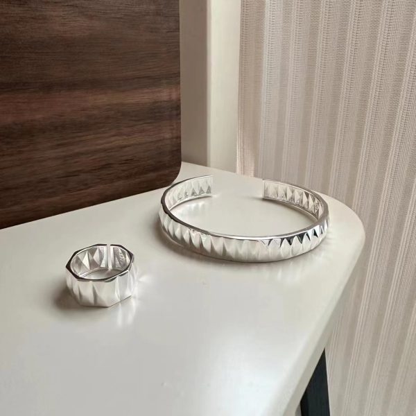 Wholesale 925 Sterling Silver Rhombus Bracelets & Rings