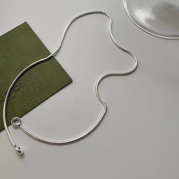 Wholesale 925 Sterling Silver Snake  Clasp Necklace - Image 2
