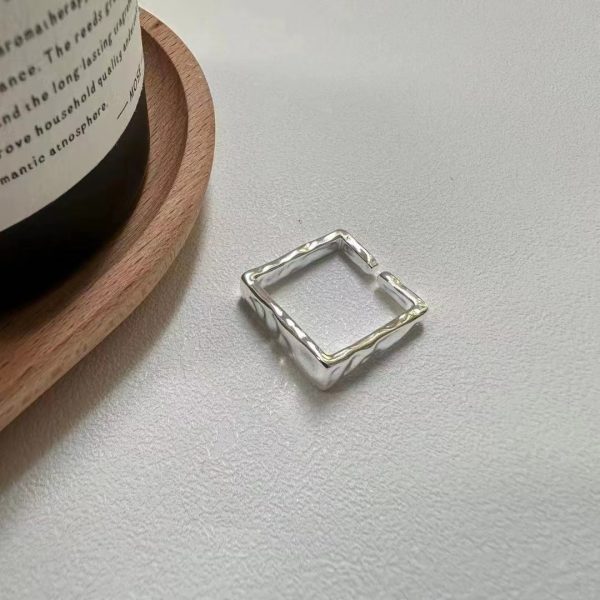Wholesale 925 Sterling Silver Korean Texture Series Necklace ＆ Ring ＆ Earring - Image 3