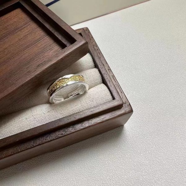 Wholesale 925 Sterling Silver Color Separation Ring - Image 2