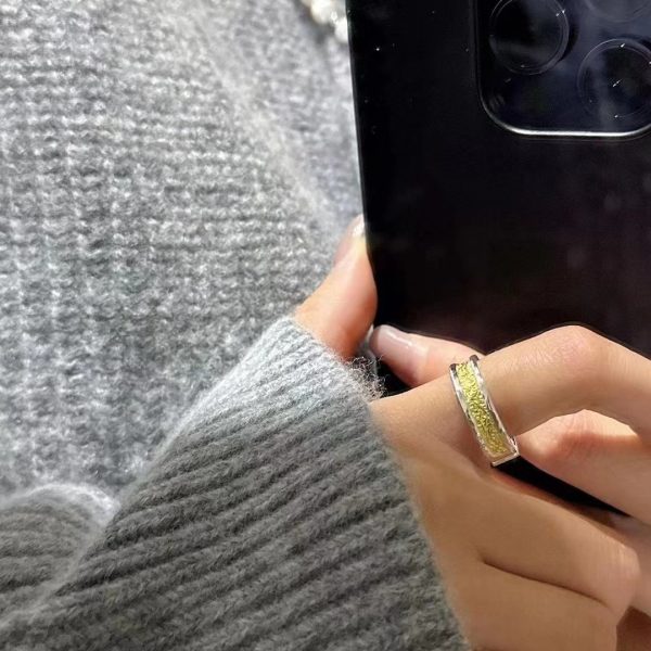 Wholesale 925 Sterling Silver Color Separation Ring - Image 8
