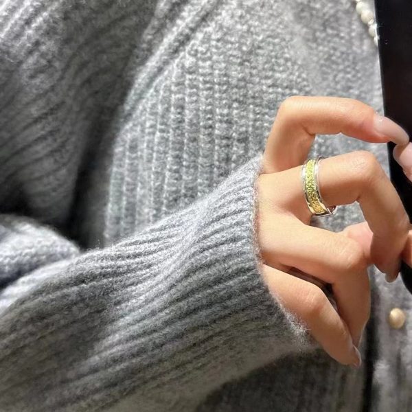 Wholesale 925 Sterling Silver Color Separation Ring - Image 7