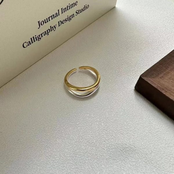 Wholesale 925 Sterling Silver Color Separation Bangle & Ring - Image 3