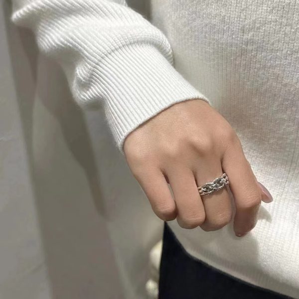 Wholesale 925 Sterling Silver Twist Ring - Image 4