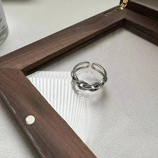 Wholesale 925 Sterling Silver Twist Ring - Image 2
